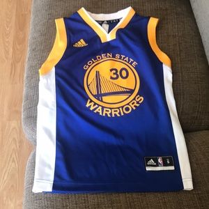 Warriors kids Curry Jersey